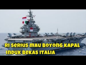 INDONESIA SERIUS MAU BELI KAPAL INDUK BEKAS ANGKATAN LAUT ITALIA